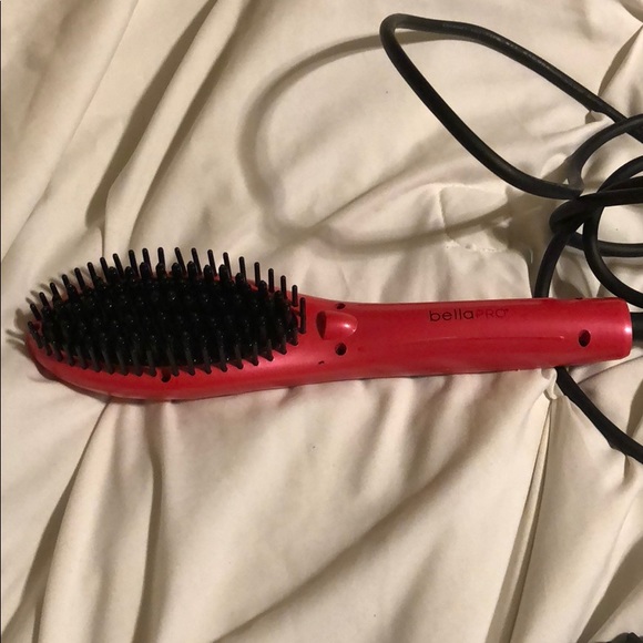 Bella pro hair straightener brush Clearance